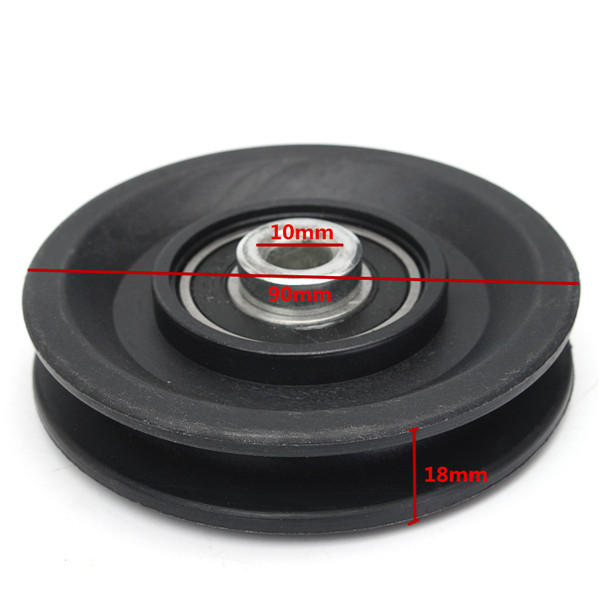 90 mm nylon lager katrolwiel 3.5 kabel gym fitnessapparatuur onderdeel