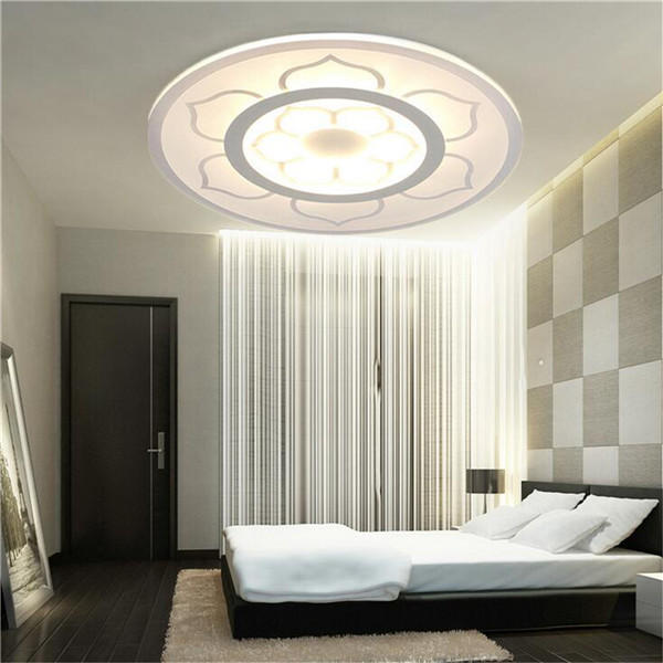 15w moderne ronde bloem acryl led plafondverlichting warm wit / wit lamp voor woonkamer ac220v