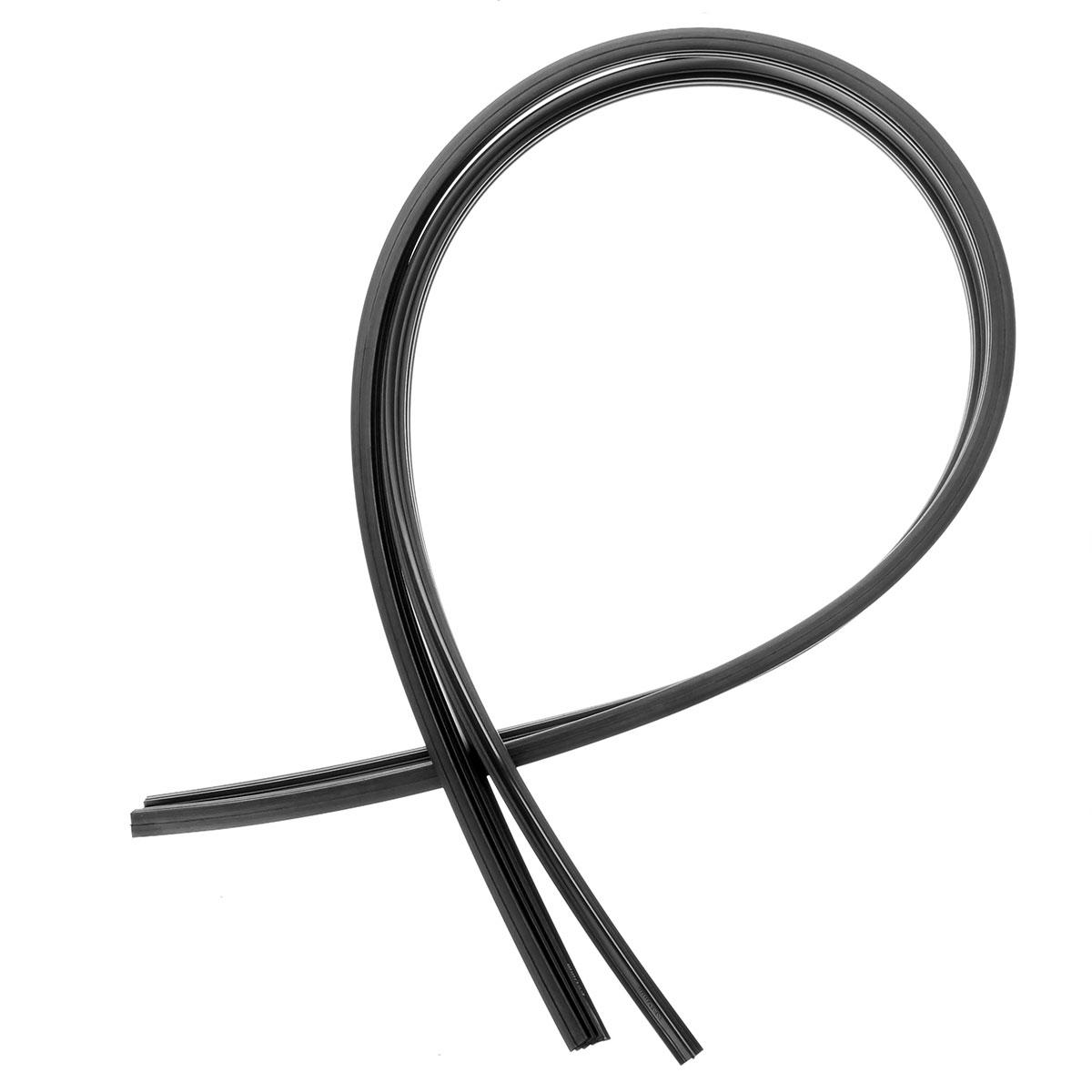 universeel autovoorruit frameloos rubberen wisserblad navulling 123materialen