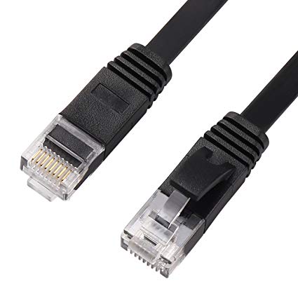 rj45 cat6 lan-kabels extra plat en vlak 1m/3m/5m/10m