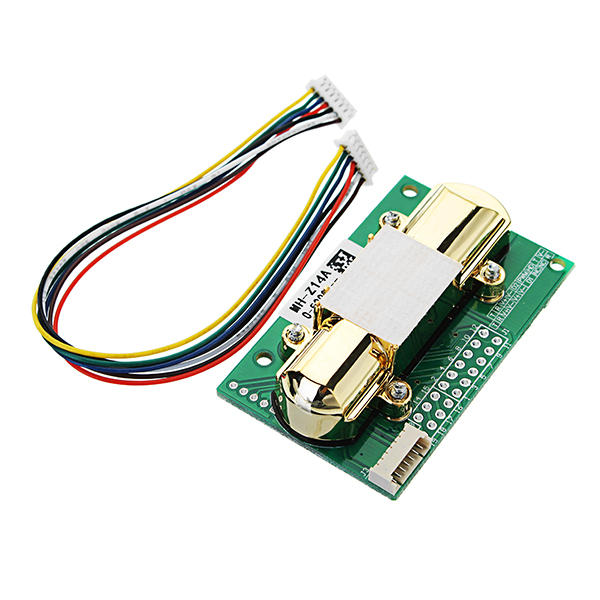 ndir co2-sensor mh-z14a pwm ndir infrarood kooldioxide-sensormodule seriële poort 0-5000ppm-controller