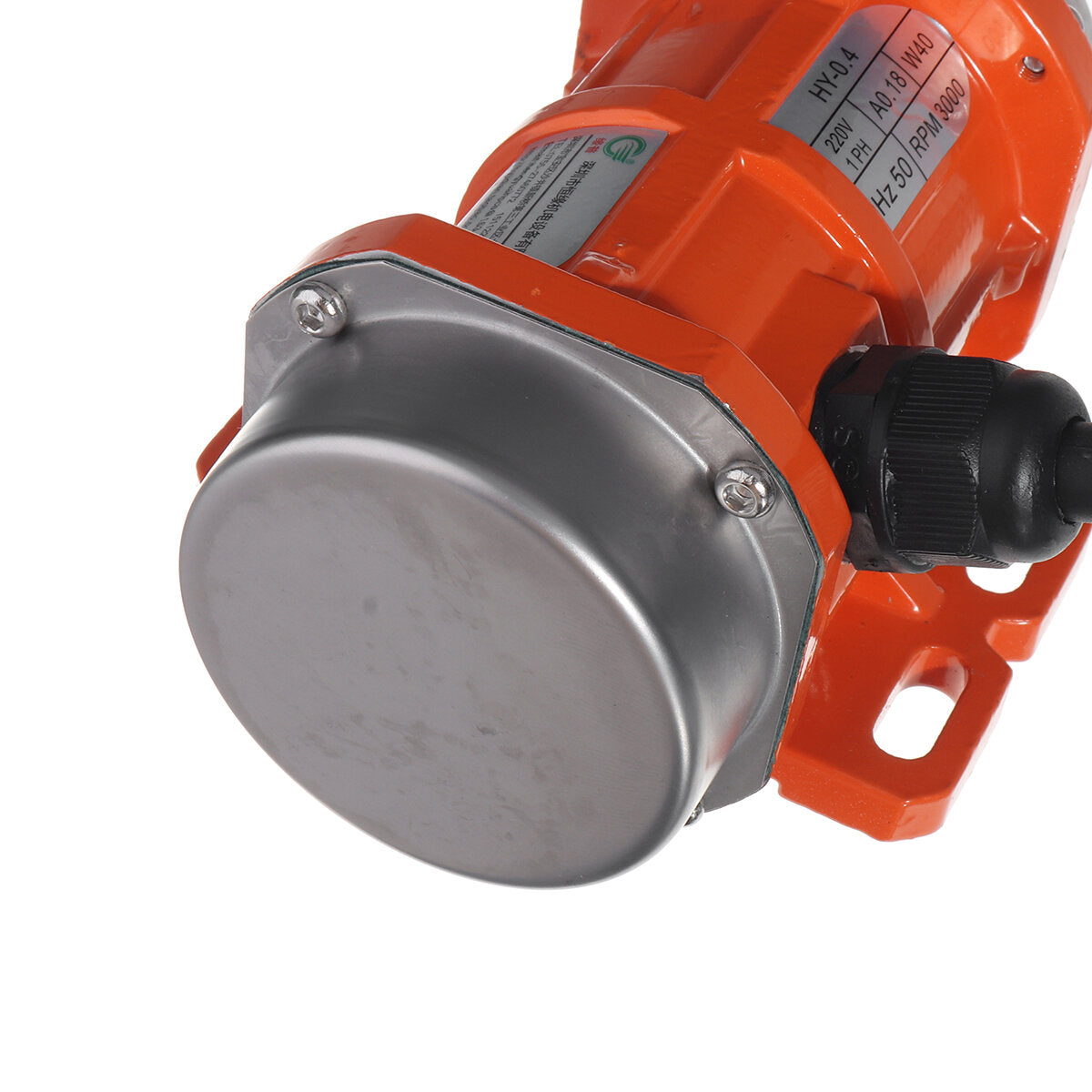 20/40/60w beton vibrator trillingen motor 220v 3000rpm eenfase aluminiumlegering voor shaker tafel vibrerende