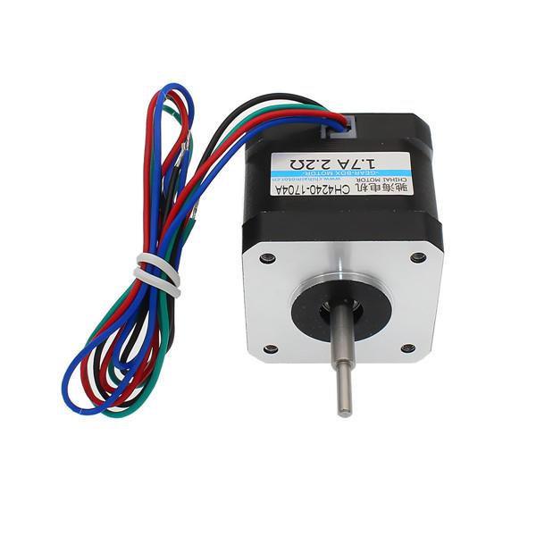 nema17 42 mm 2-fase 4-draads stappenmotor borstelloze motor 3 mm as 1.7a