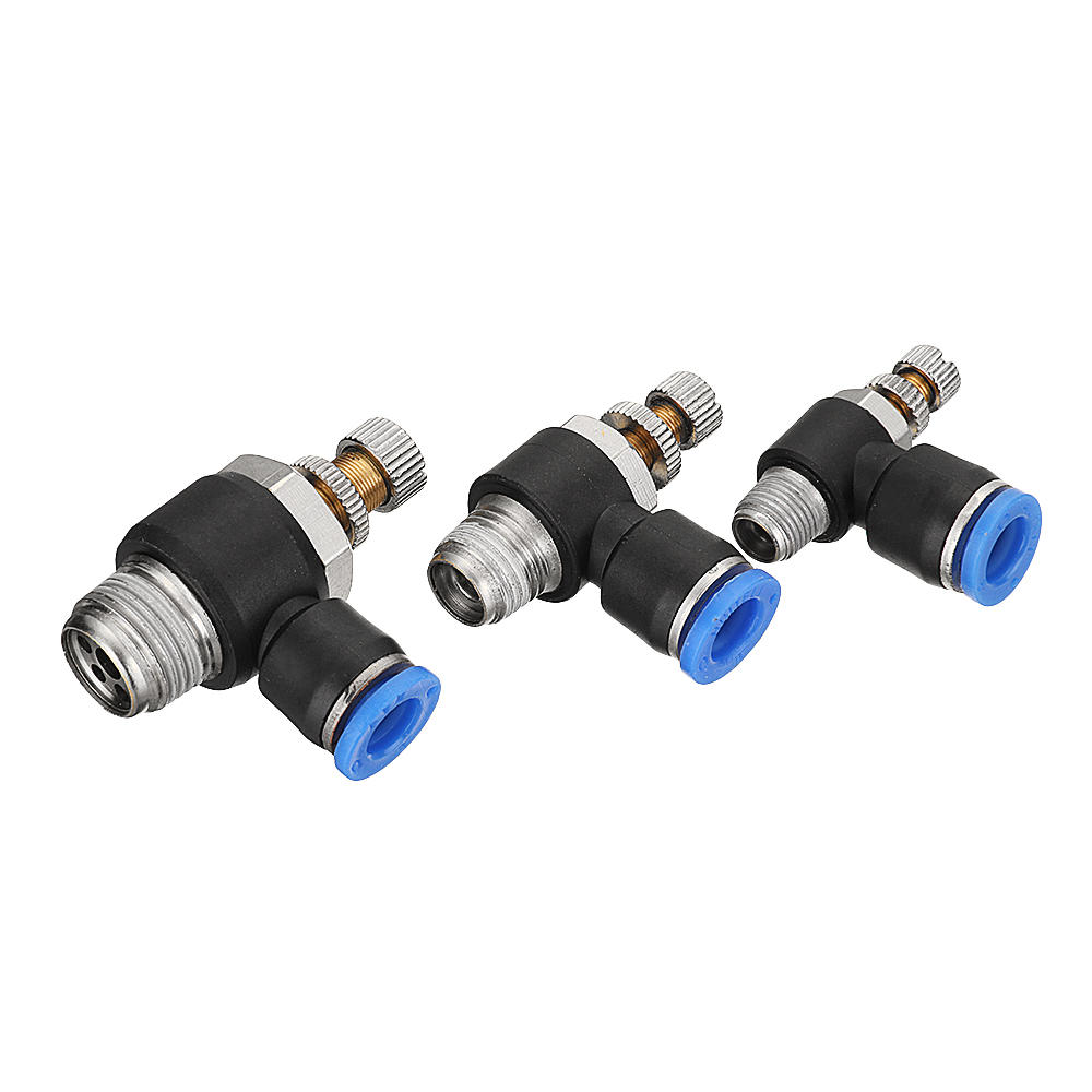 pneumatische connector sl serie 8-01 8-02 8-03 8-04mm verstelbare gezamenlijke gasklep