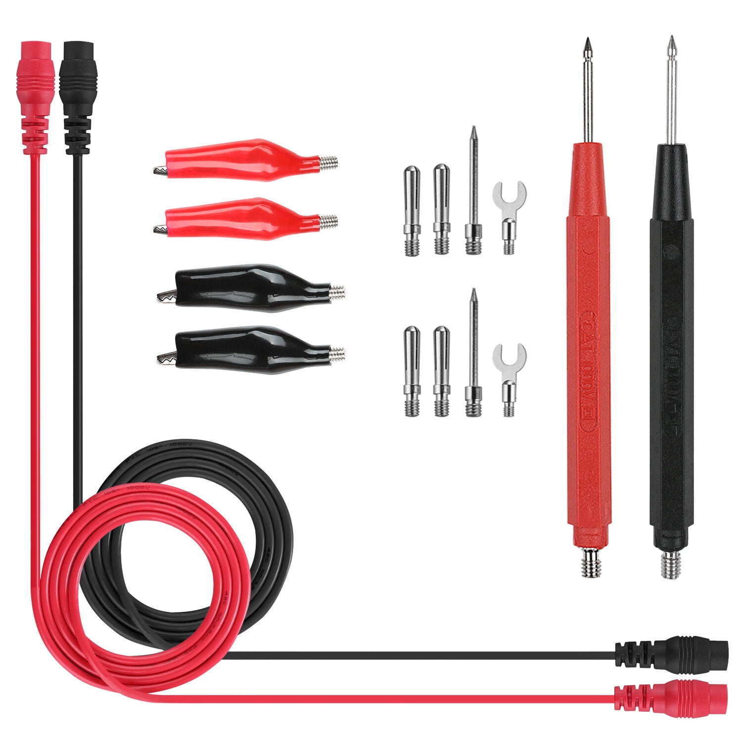 aneng q1 9999 counts true rms digitale multimeter ac dc spanning stroom weerstand capaciteit temperatuurtester automatisch/handmatig raging met analoge staafgrafiek