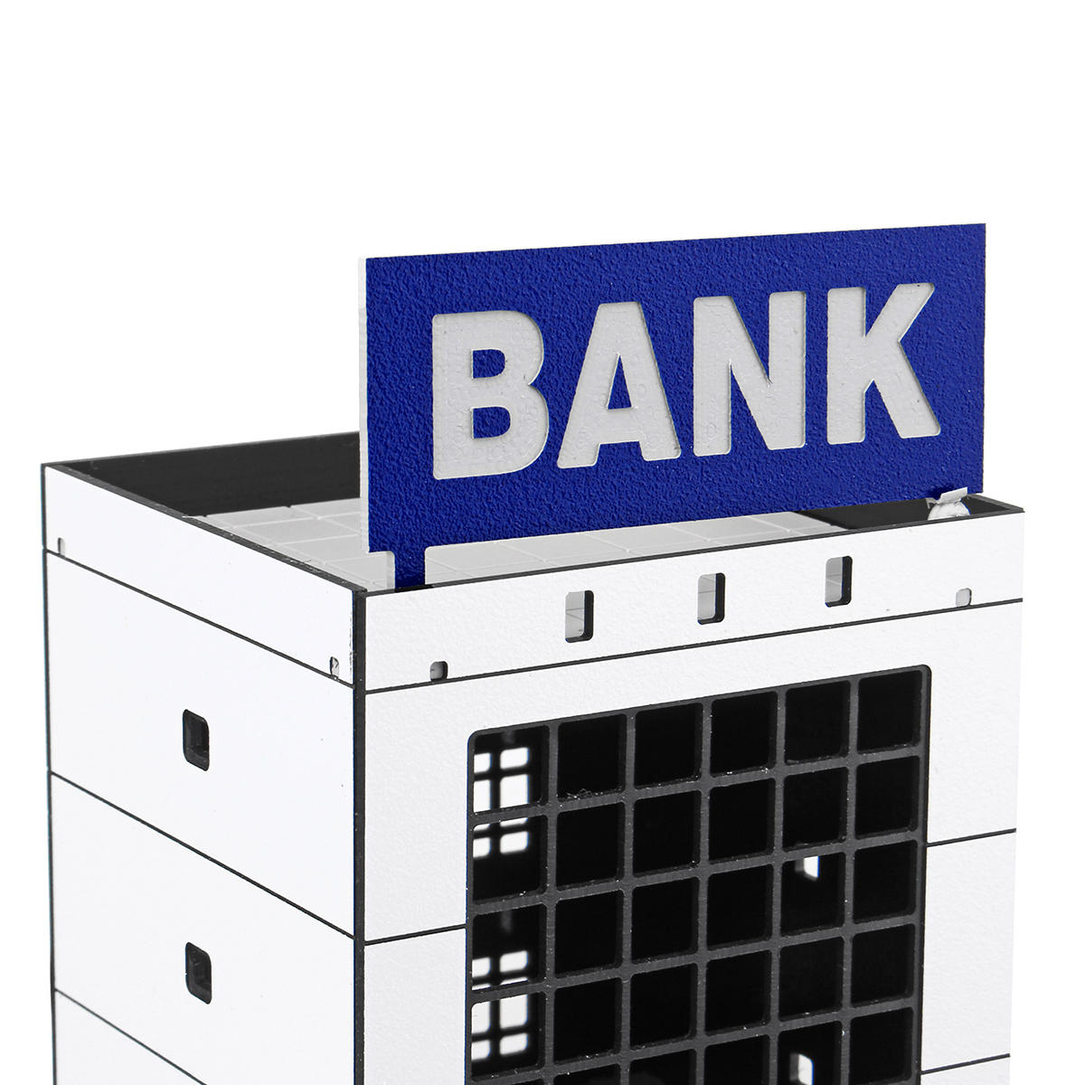 1/150 outland modern building model bank n-schaal voor gundam-geschenken