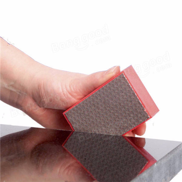 95*58mm 60-3000 grit diamond hand pad voor graniet beton marmer glas polijsten