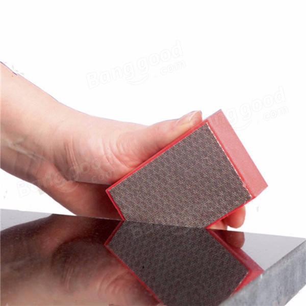 95*58mm 60-3000 grit diamond hand pad voor graniet beton marmer glas polijsten