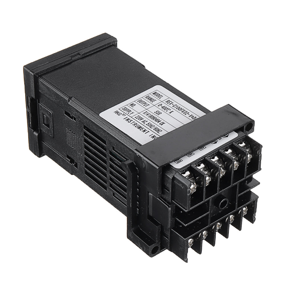Rex-c100 AC110v-240v 0 ℃ ~ 1300 ℃ Alarm Digitale dubbele digitale temperatuurregelaar Thermokoppel Pid-temperatuurregelaar Relaisuitgang Rex-c100 AC110v-240v 0 ℃ ~ 1300 ℃ Alarm Digitale dubbele digitale temperatuurregelaar Thermokoppel Pid-temperatuurregelaar Relaisuitgang