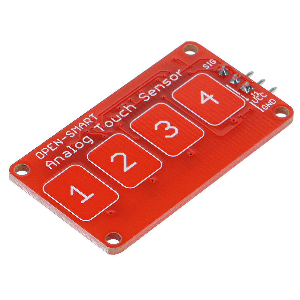 open-smart 4-ch capacitieve analoge aanraaksensormodulekaart voor arduino