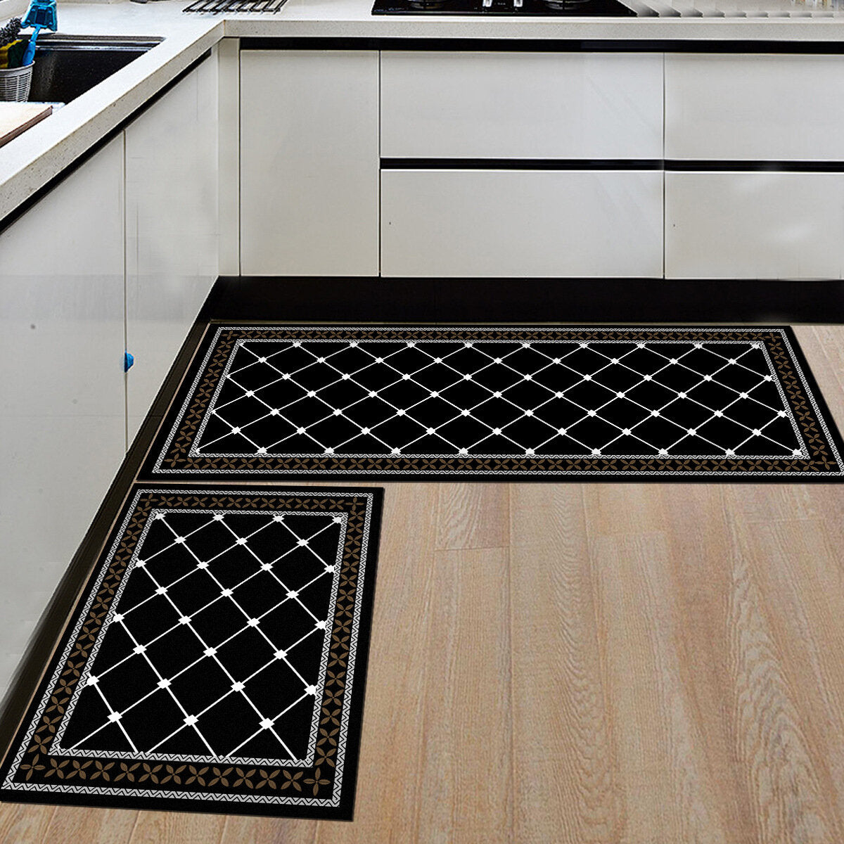2 stuks huis keuken vloermat antislip loper anti vermoeidheid tapijt set