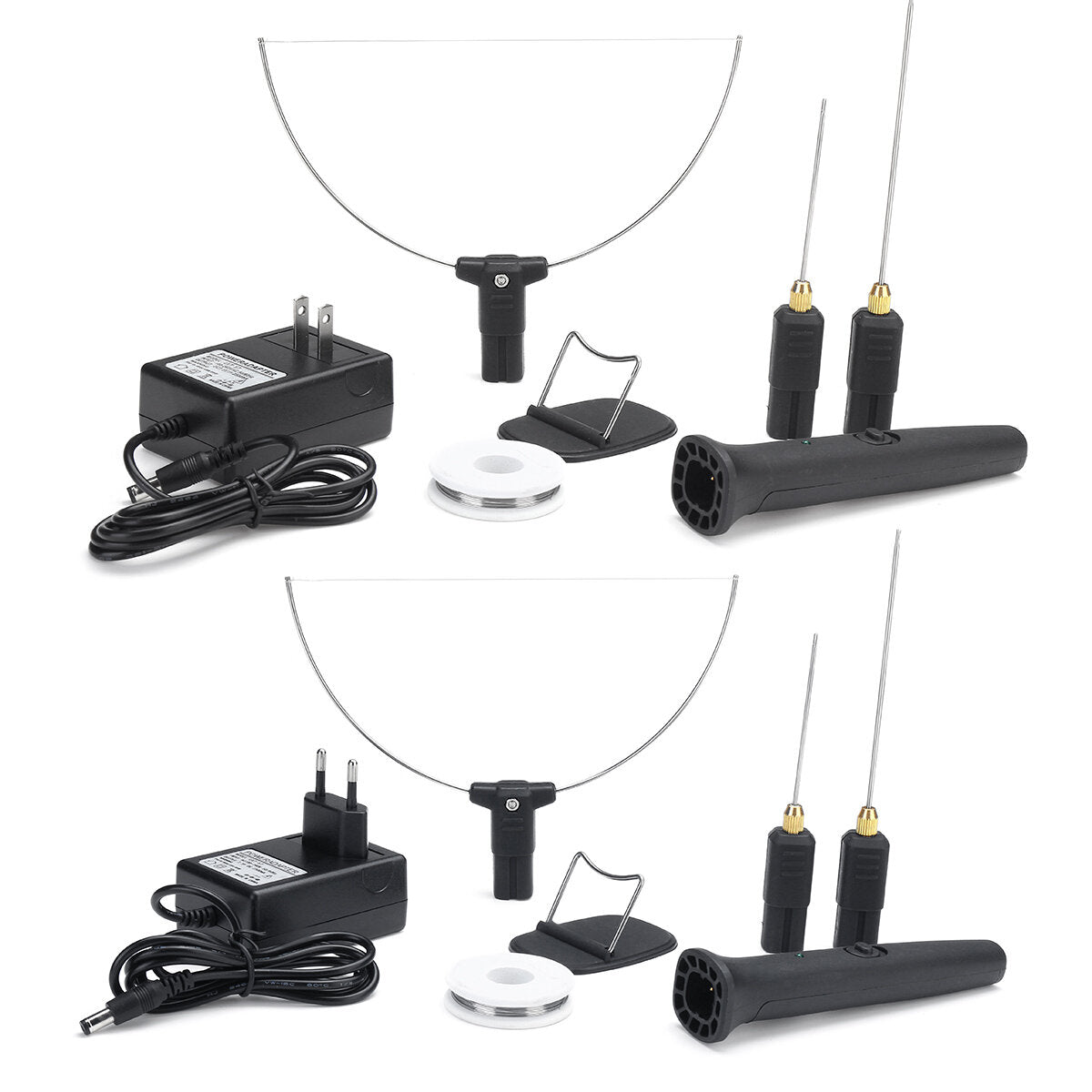 18w 3-in-1 elektrische draadschuimsnijder piepschuimsnijmachine pen-graveur handgereedschap