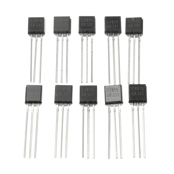 geekcreit 600 stuks to-92 npn pnp bipolaire transistor 15 waarde assortimentsset