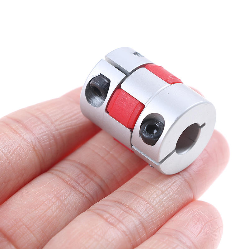 5 mm aluminium koppelingsconnector od25 mm x l30 mm cnc stappenmotoraskoppeling