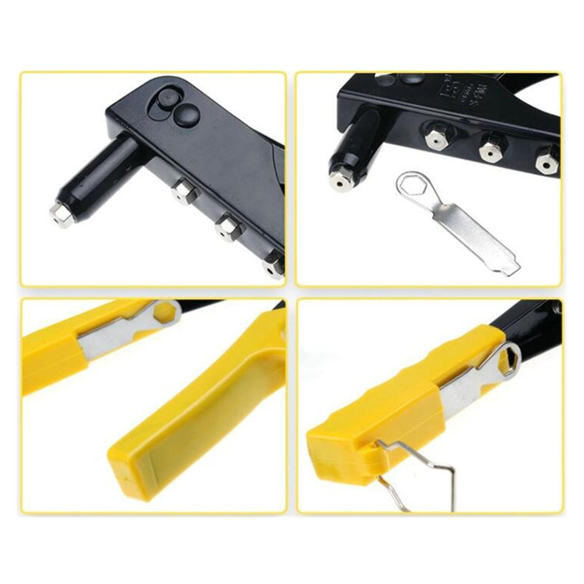 geperforeerde hand klinkhamer enkele kern trekken 4.0 mm 4.8 mm 2.4 mm 3.2 mm met sleutel
