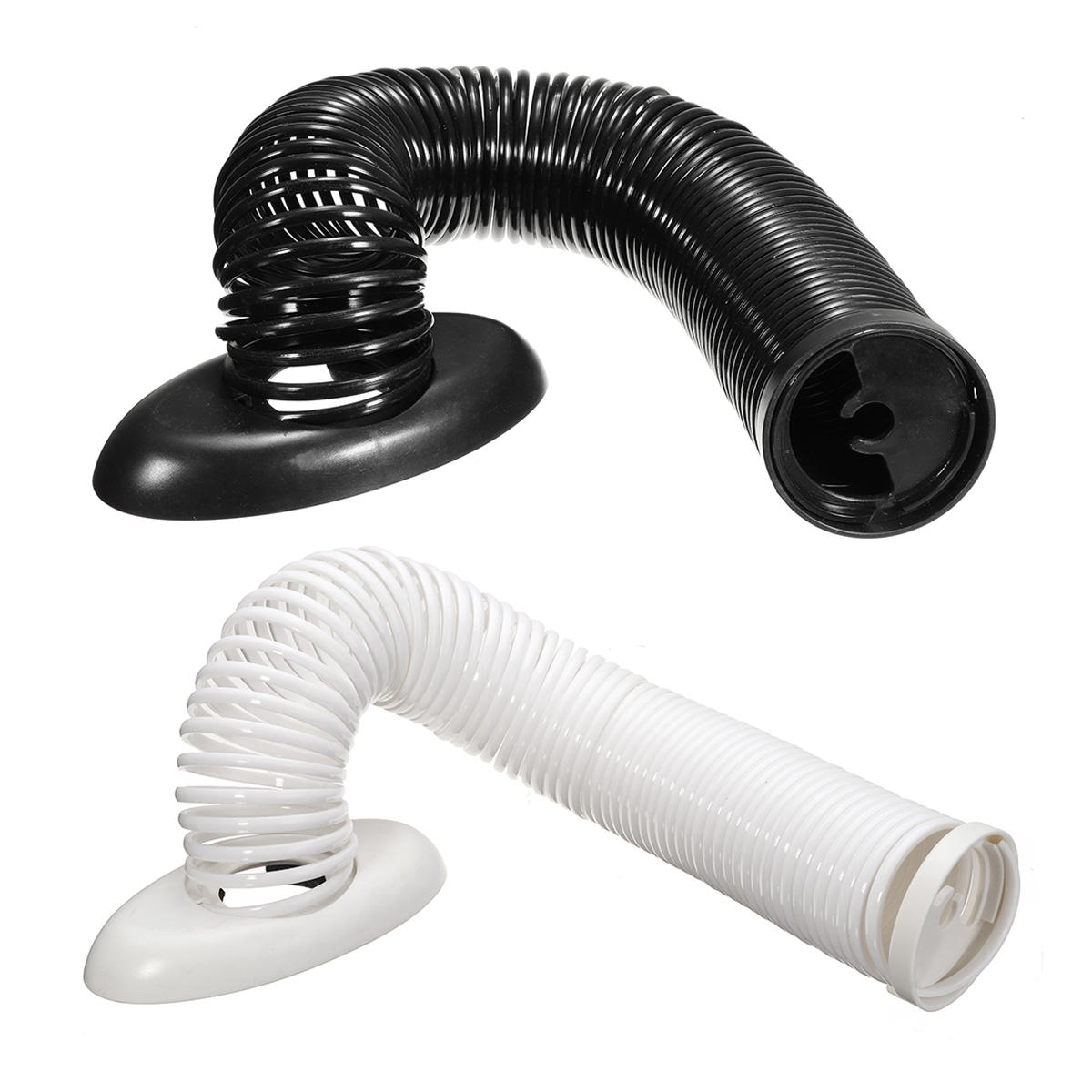 spiraalvormige buis van 5.5 cm flexibele draadomslag home desktop pc beheer kabelkoordorganizer