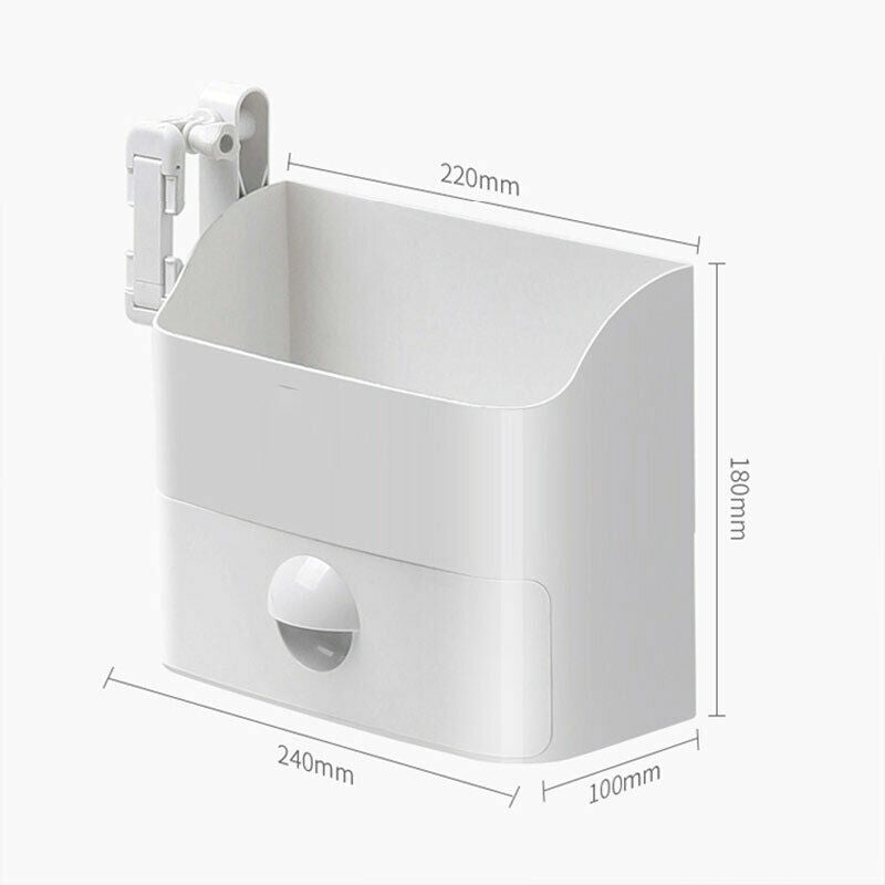 AYGCI Zelfklevende bed-organizer om op te hangen, opbergmand, afstandsbedieninghouder, universele houder, organizer, box voor mediaspelers, controllers, mobiele telefoons opladen