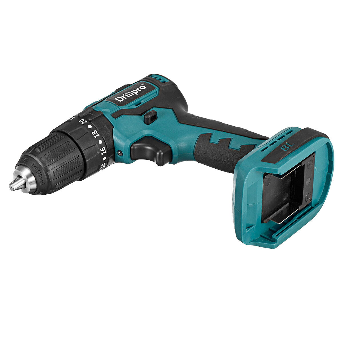 10 mm / 13 mm draadloze borstelloze klopboormachine oplaadbare elektrische schroevendraaier fit makita