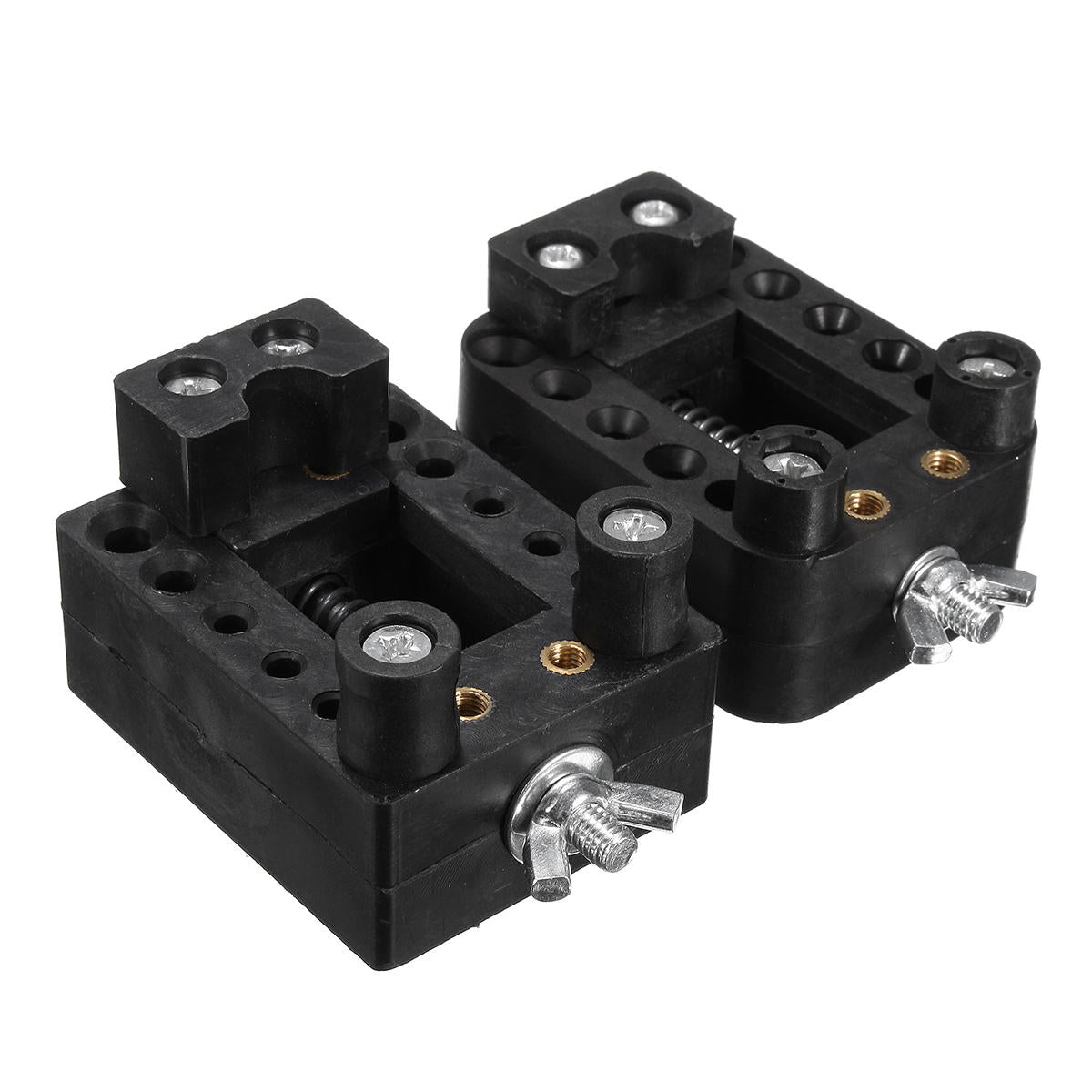 2 stuks mini handige carving clamp bench clip moer vaste tang olijf bodhi kralen grijper: