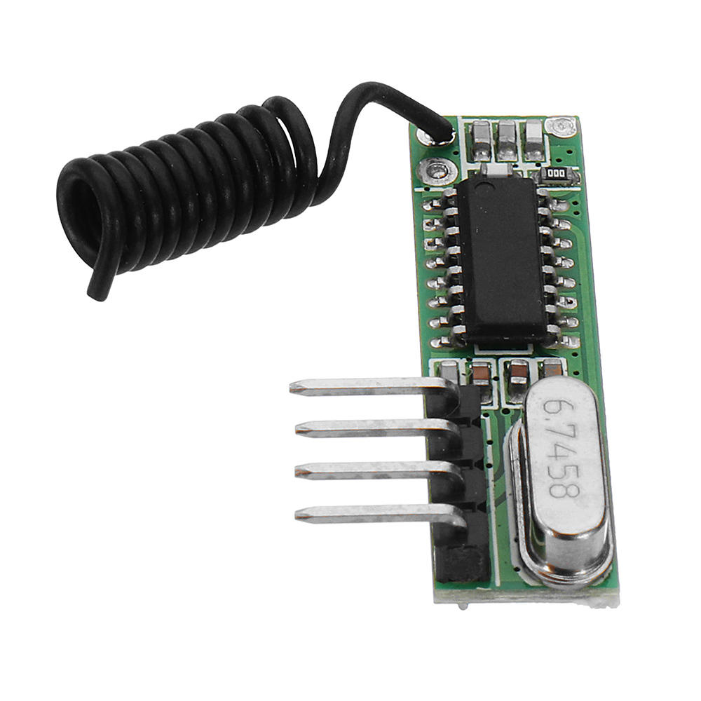 10 stuks dc3 ~ 5 v ak-119 433.92 mhz 4 pin superheterodyne ontvanger board zonder decodering -105dbm