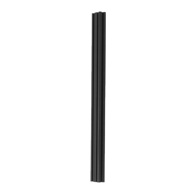 450 mm lengte zwart geanodiseerd 2040 t-sleuf aluminium profielen extrusieframe voor cnc