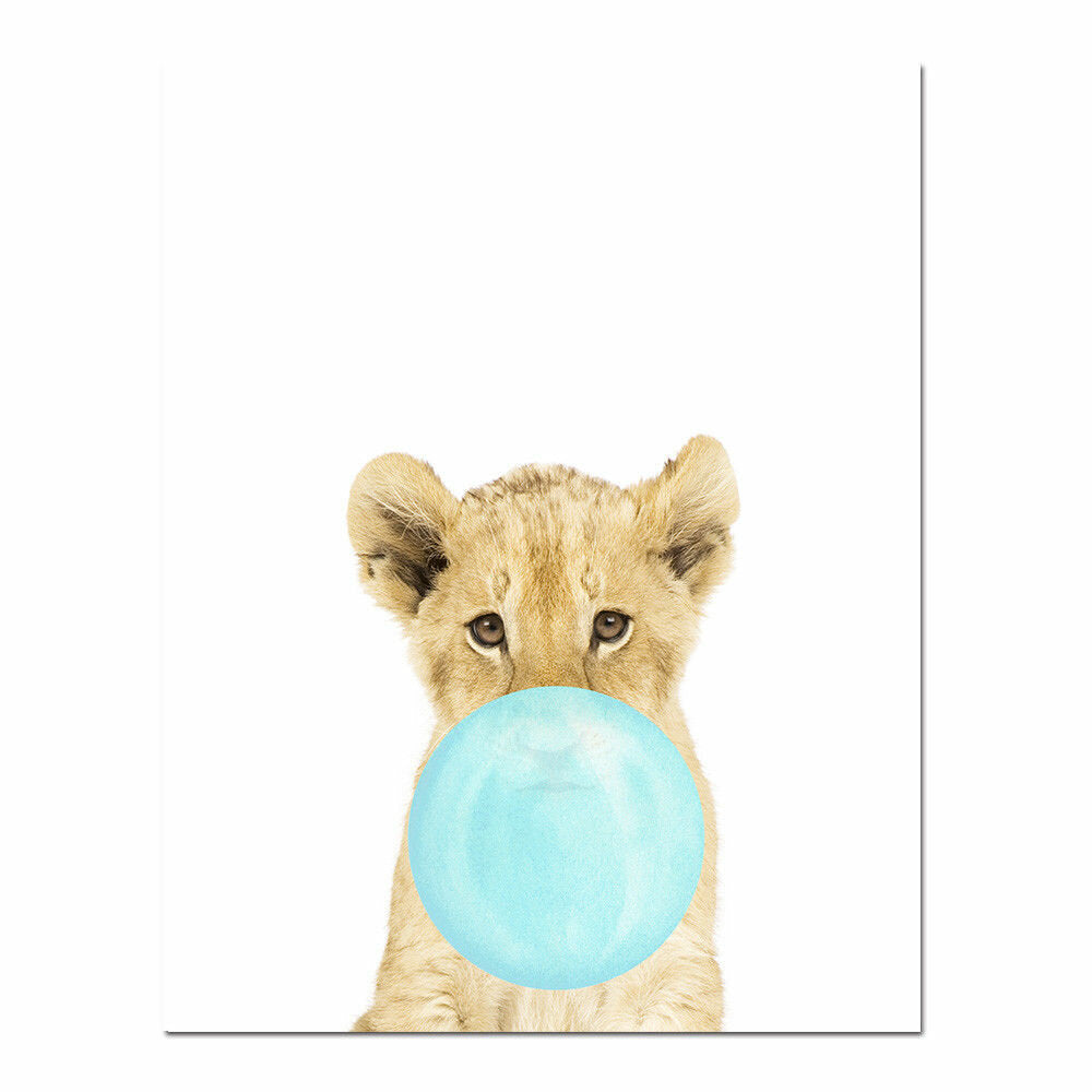 dier canvas grappige poster herten koala olifant baby art print kid slaapkamer decor