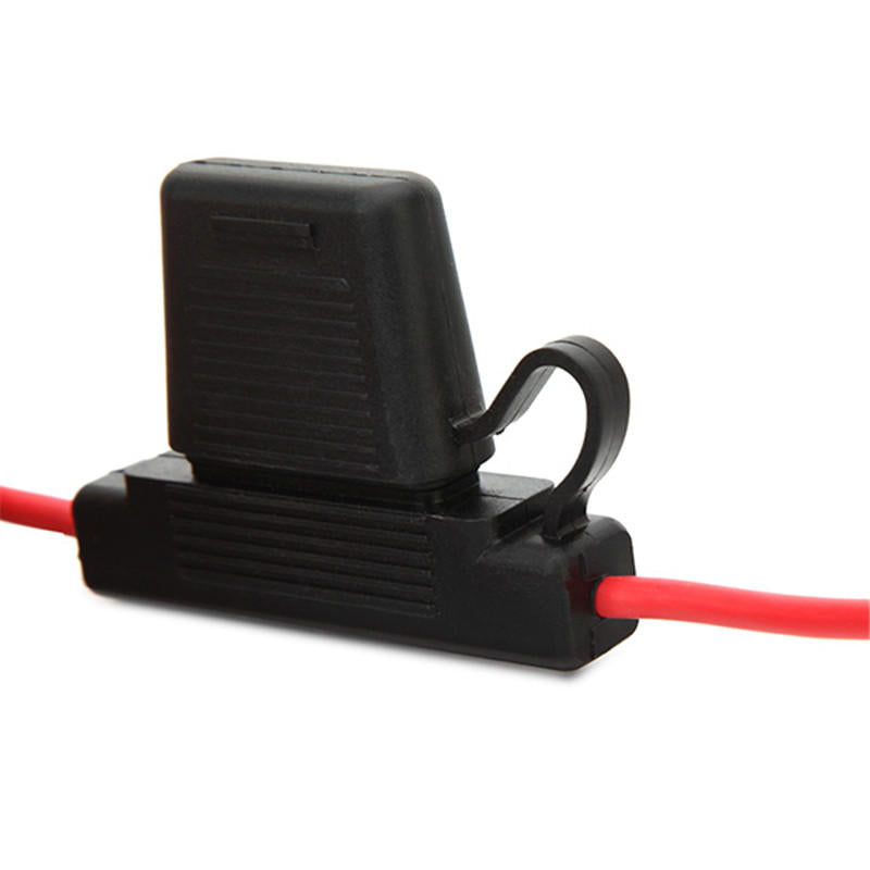 hs-812 grootblad inline car fuse houder waterdicht 10 awg gause met 30amp-zekering
