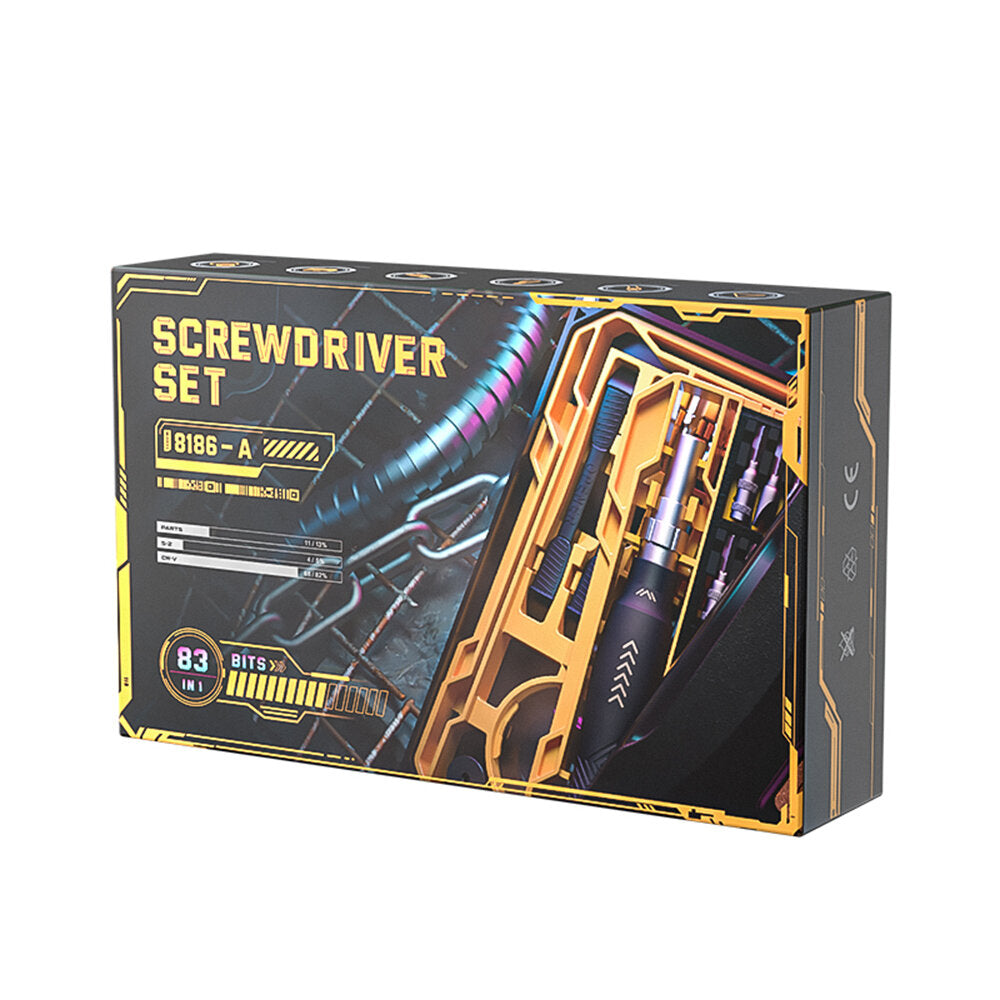 jakemy jm-8186 83 in 1 multifunctionele precisie schroevendraaier gereedschapsset reparatie gereedschap