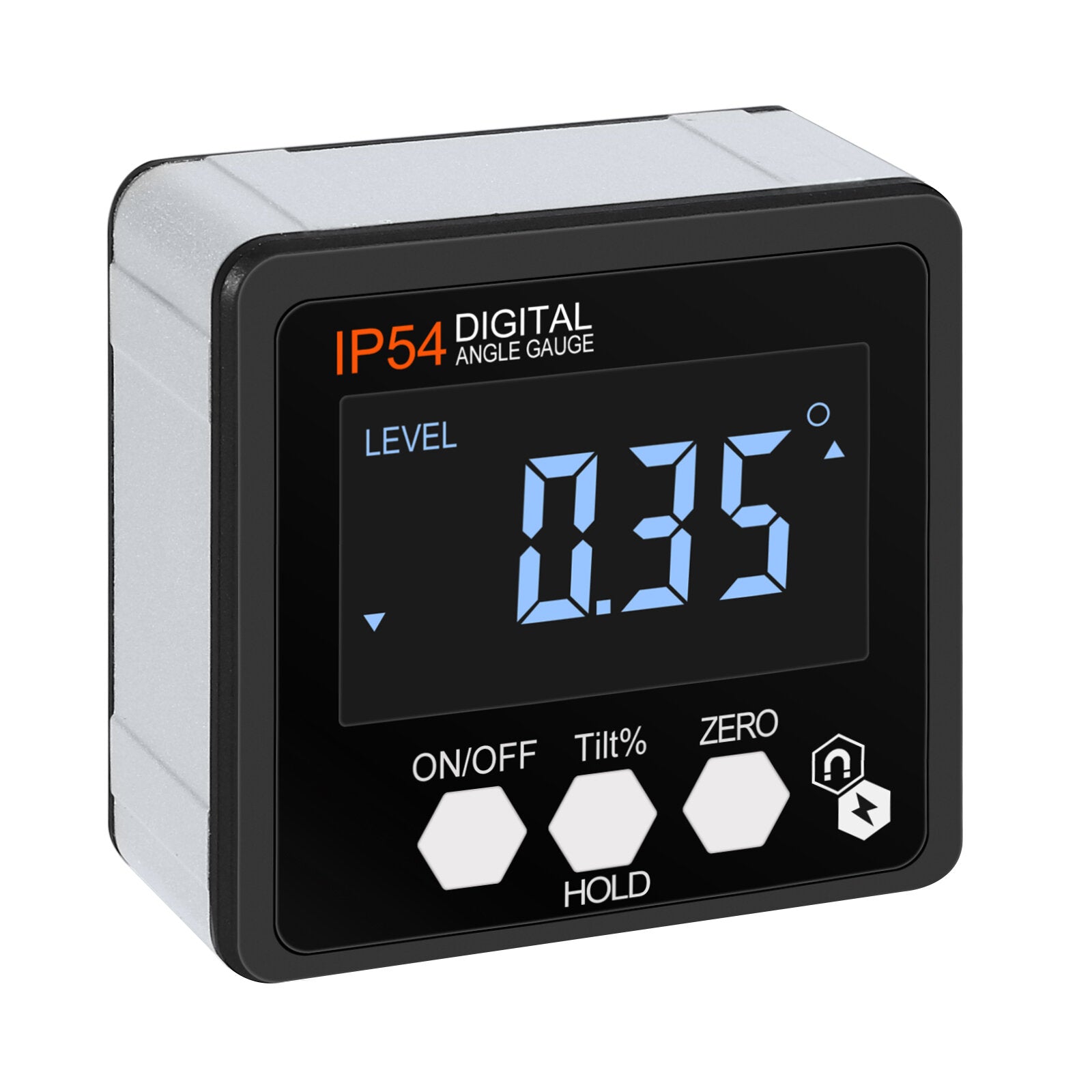 etopoo 4 * 90 graden bijgewerkte precisie digitale gradenboog inclinometer level box digitale hoekzoeker bevel box met magneetvoet