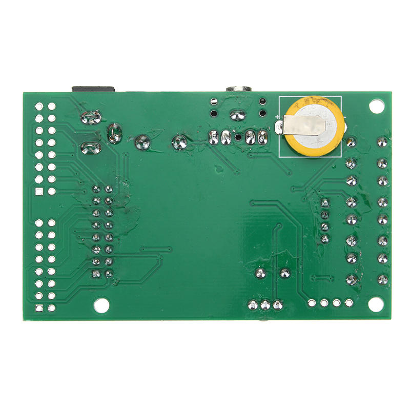 16x32 colorful multifunctionele klok muziek spectrum led-verlichting display gemonteerd dot matrix board