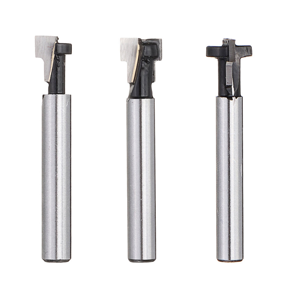 1/4 inch ronde schacht 1/2 inch 3/8 inch 5/16 inch houtbewerking frees t-vormige fotolijst muur sleutelgat voor trimmer