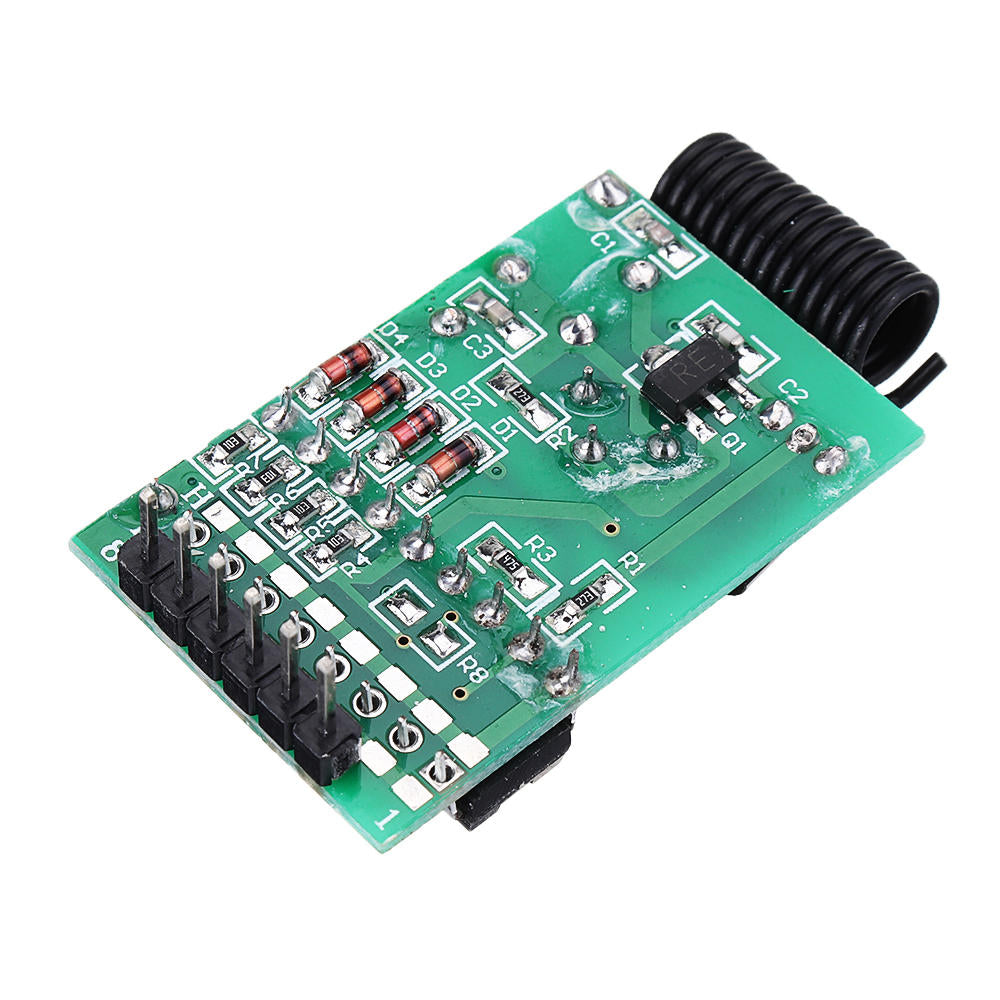 dc3-9v 315 mhz / 433mhz draadloze ontvangermodule hoogvermogen rf draadloze transmissie-ontvangstkaart