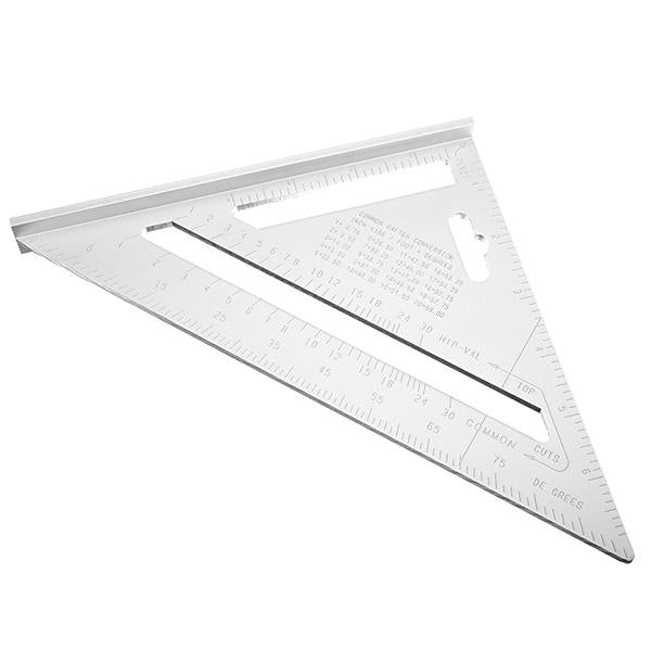 200mm aluminiumregelaar speed square protractor mitre framing measuring tool