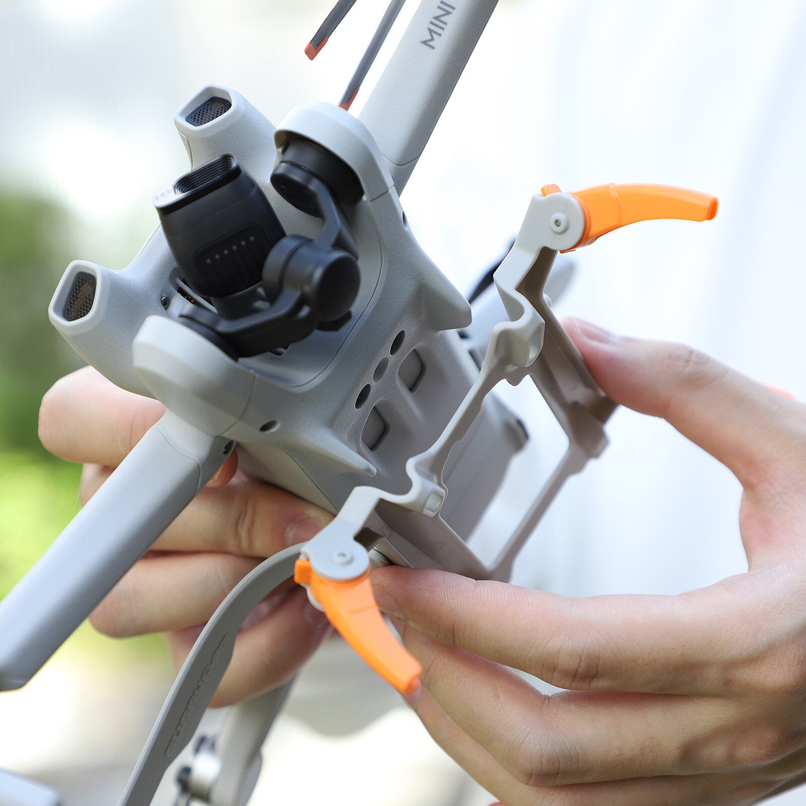 opvouwbare verlengde verhoging spider landingsgestel benen protector ondersteuning voor dji mini 3 rc drone quadcopter