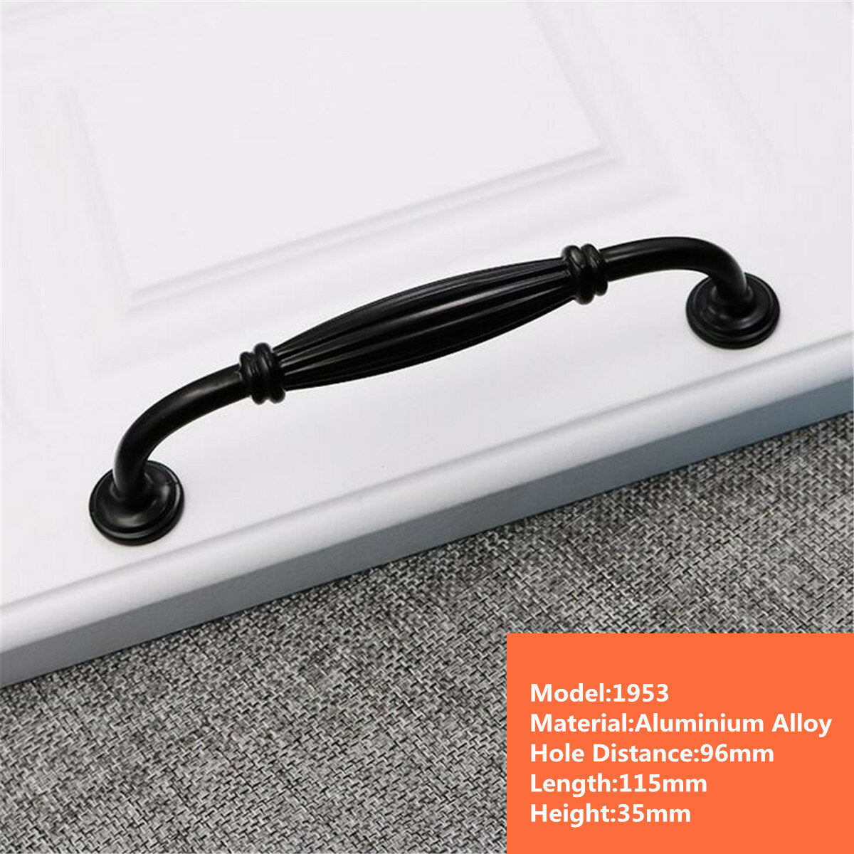 96/128 mm knop antieke deur lade keuken handvat trekt