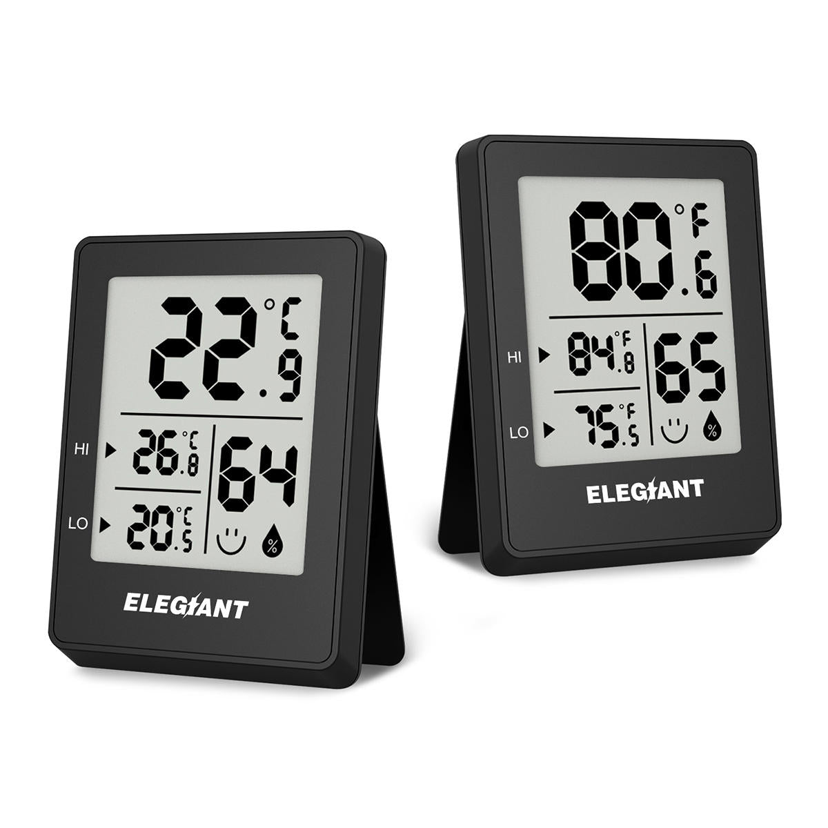 digitale hygrometer binnenshuis thermometer rome temperatuur-vochtigheidssensor monitor graden c / graden f