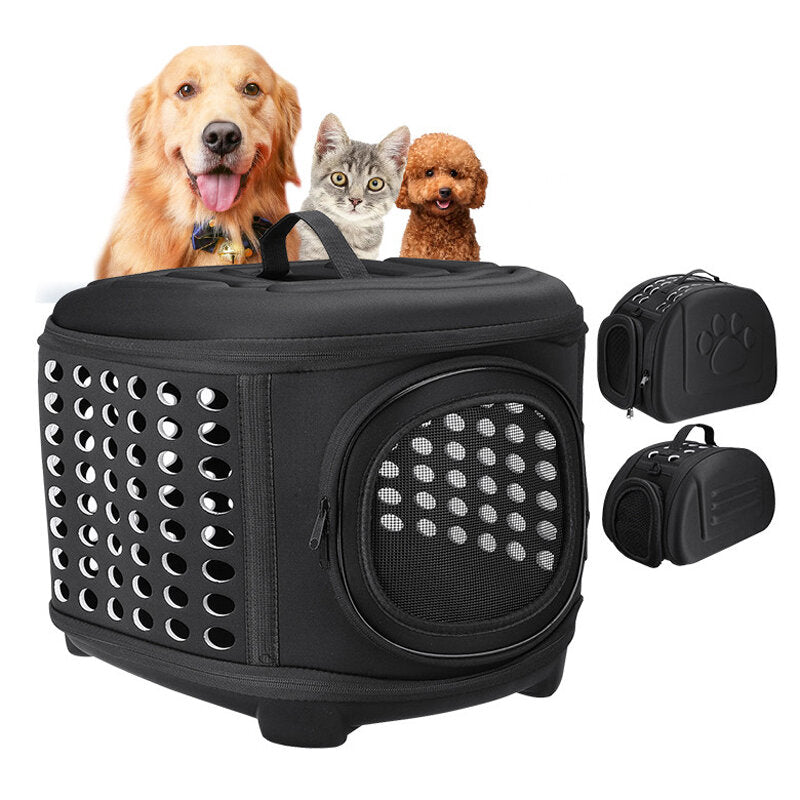3-maten ademend kat / hond huisdier buitendrager handtas schoudertas reiscomfort draagtas totes case