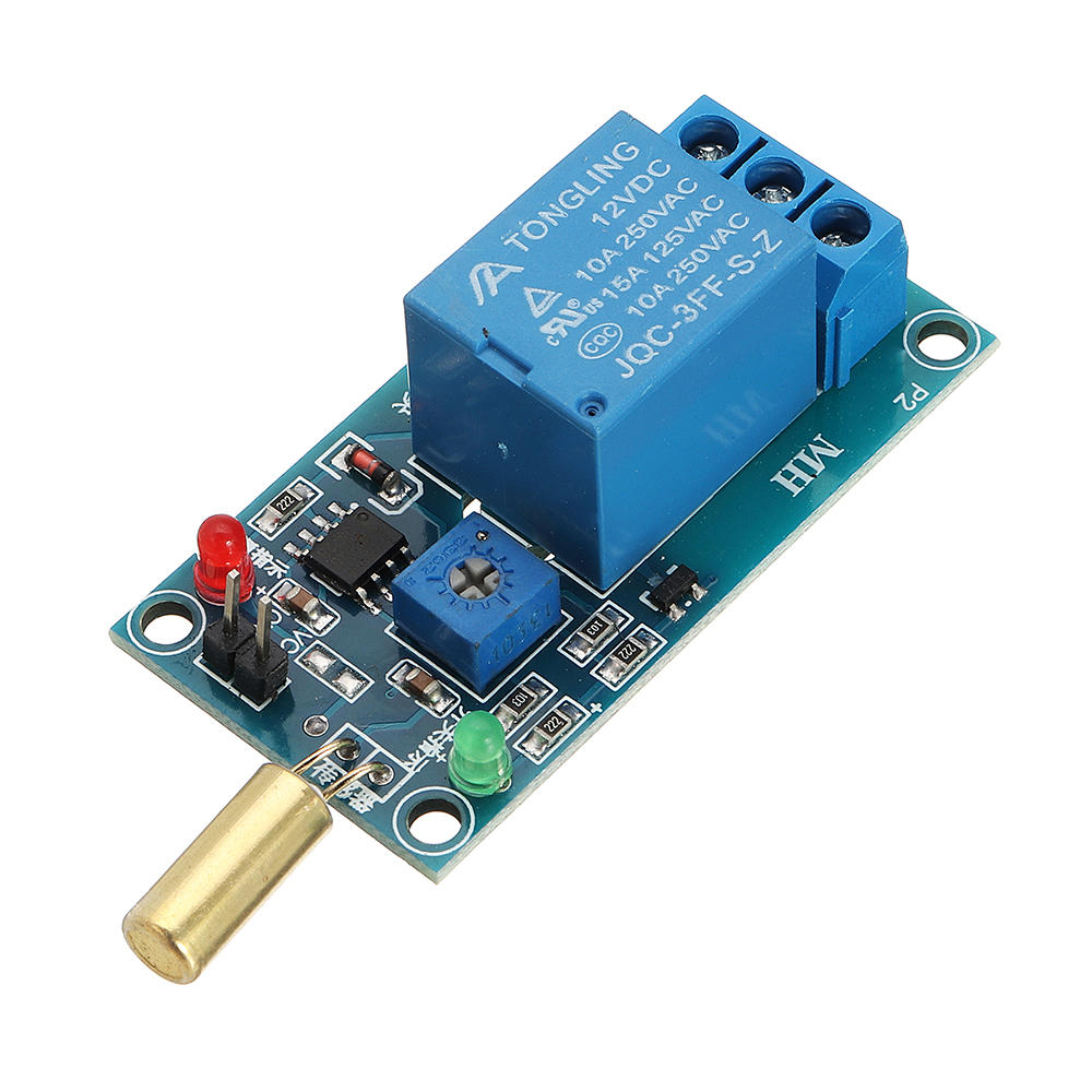 sw-520 tilt sensor relaismodule 12v apparatuur tilt dump bescherming alarm trigger board