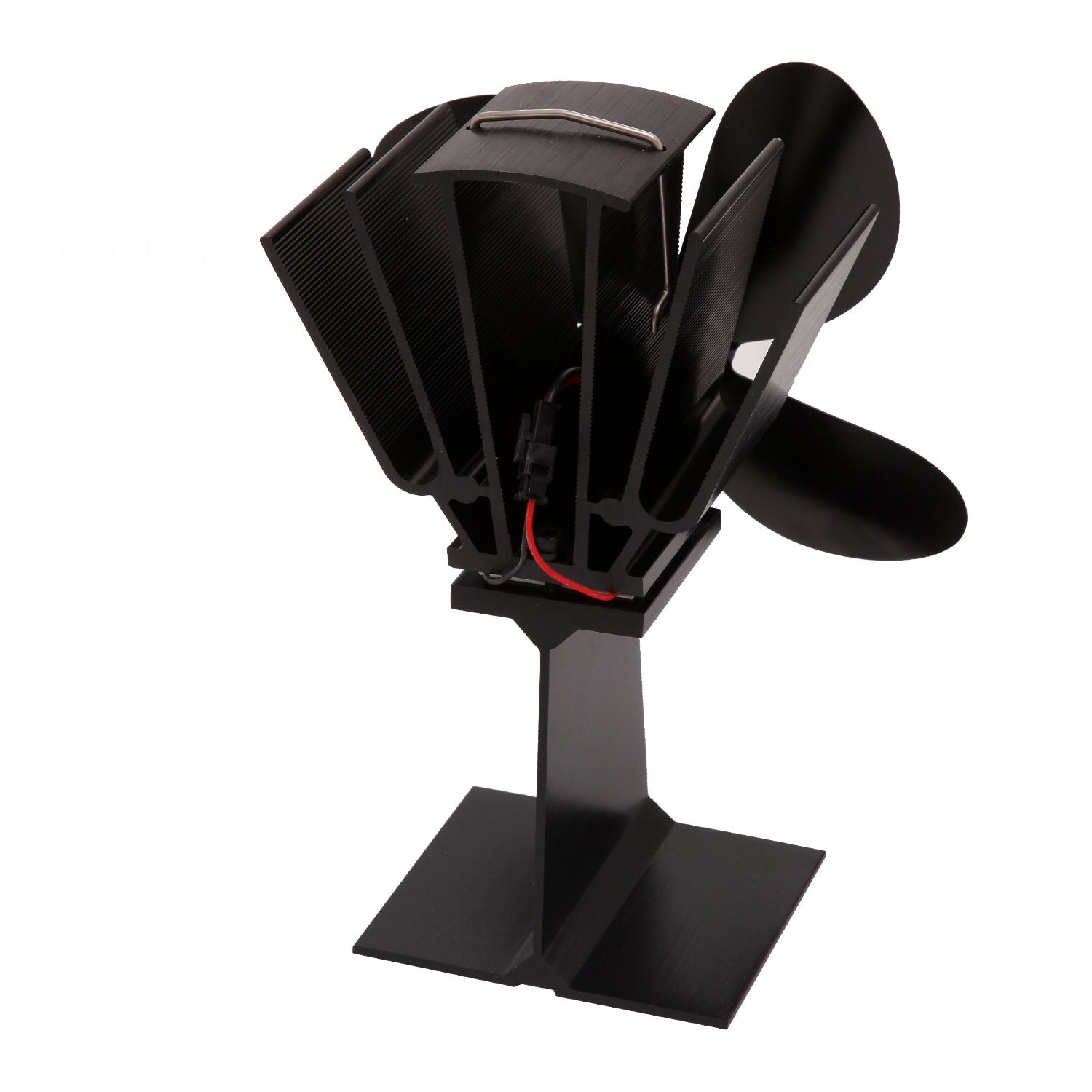 LURICO Openhaardventilator, Kachel ventilator 5 bladen Houtkachel