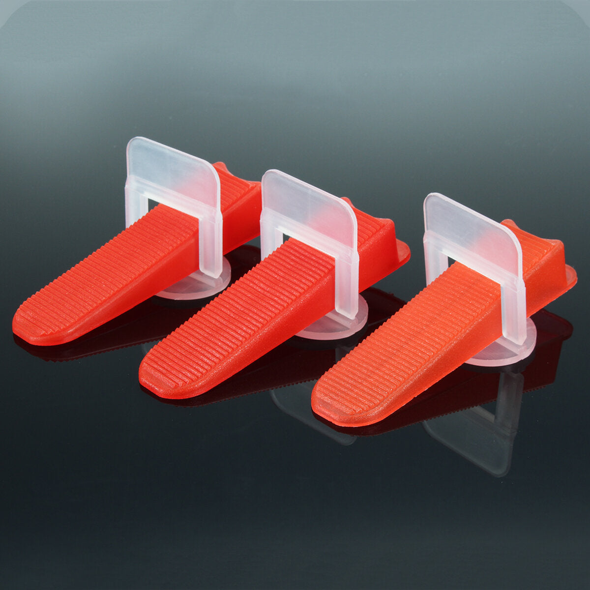100 stuks pvc tegel nivellering wedge tegel spacers voor tegel oppervlak-levelsysteem