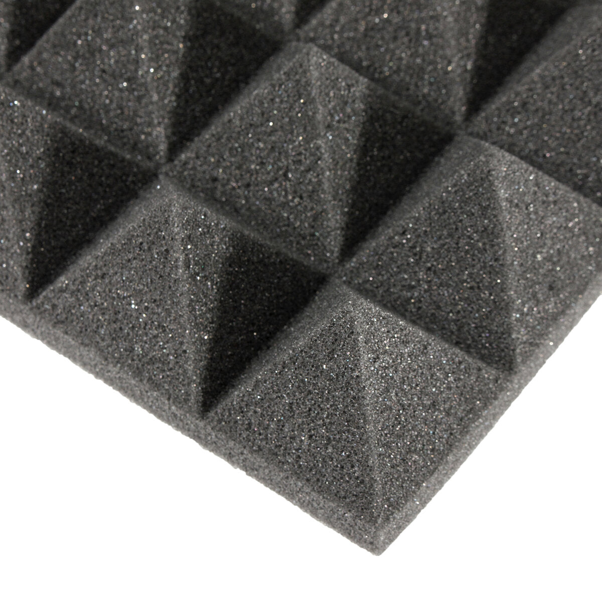 6 stuks 45x45x5 cm geluidsabsorberende katoen geluiddichte katoenen schuim muur uitlaat spong
