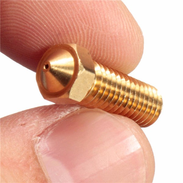4 maat messing mondstuk 3.0mm/1.75mm abs/pla filament extruder mondstuk voor 3d printer