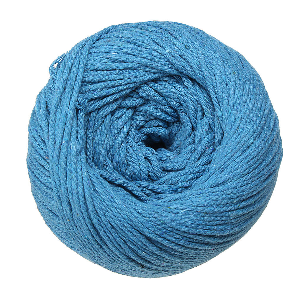 3 mm x 260 m macrame touw katoenen snaar dhz gevlochten draad gereedschap zwart/meer blauw/oranje/rose rood/geel