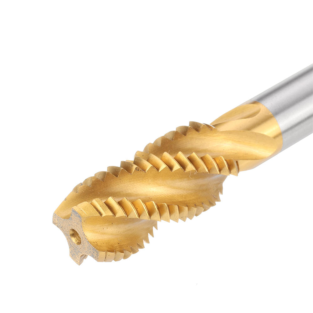 1/2-3/4 imperial spiral flute handtap hss titanium coated machine schroef plug tap drill