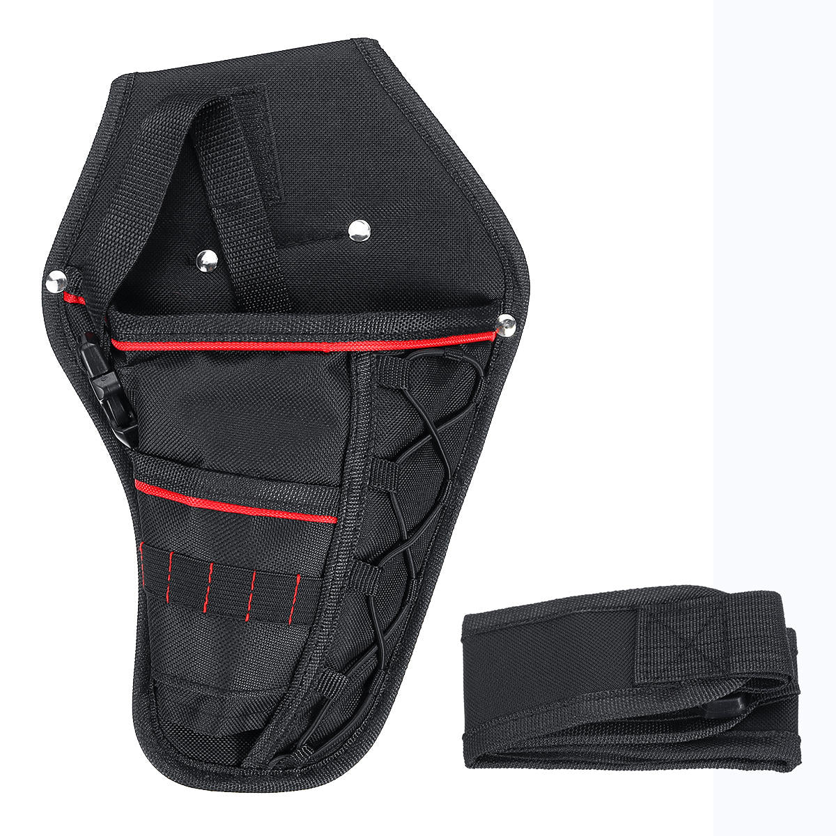 elektricien taille zak gereedschap riem pouch tas boor schroevendraaier kit gereedschapshouder