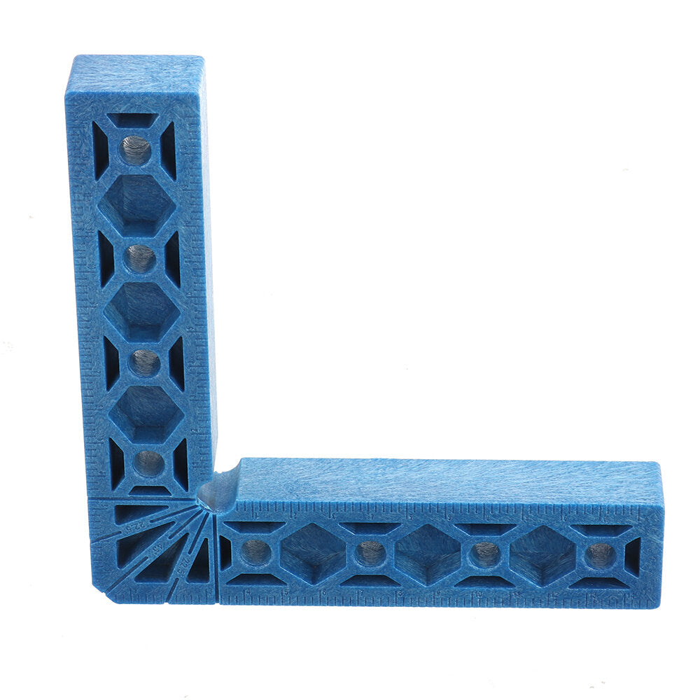 150 × 150mm 90 graden positionering liniaal techniek kunststof l-type hoekklem voor houtbewerking timmerman klemgereedschap