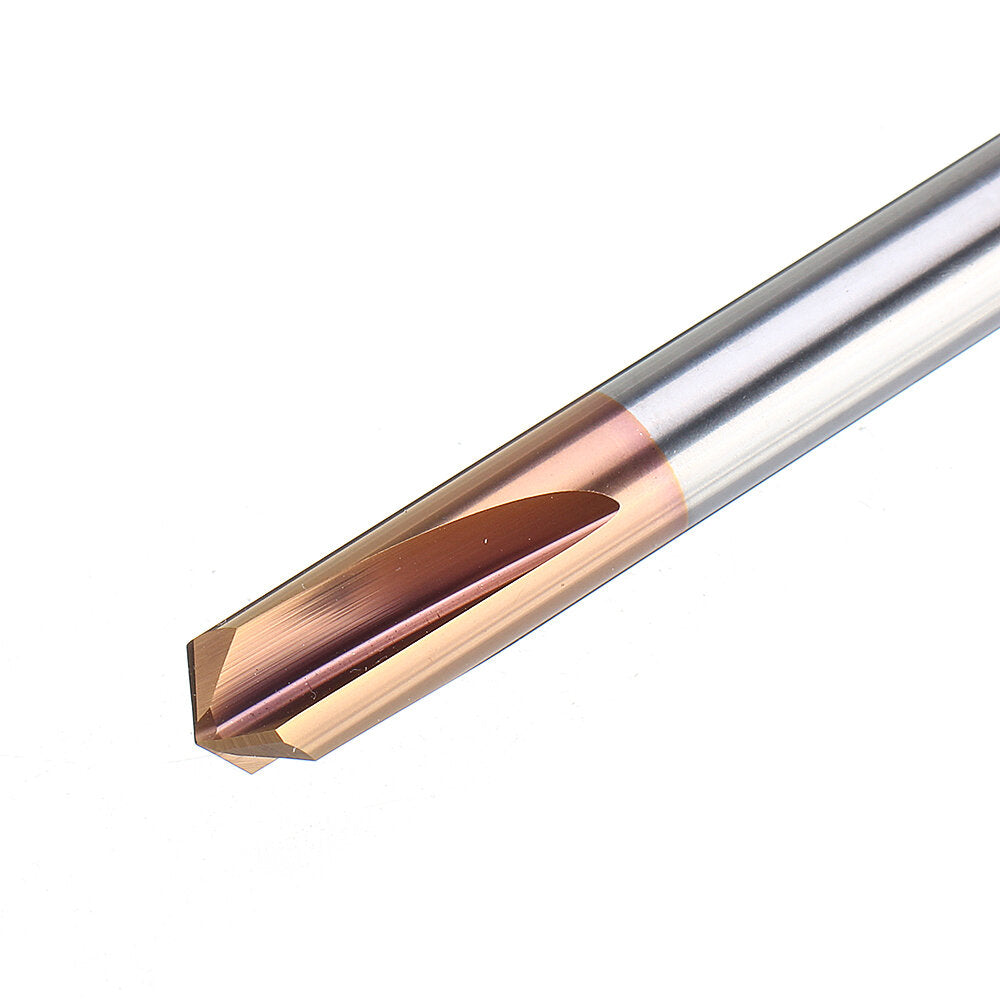 3 fluiten 120 graden hardmetalen afschuivingsmolen 2-8 mm hrc55 wolfraamstaal altin coating frees
