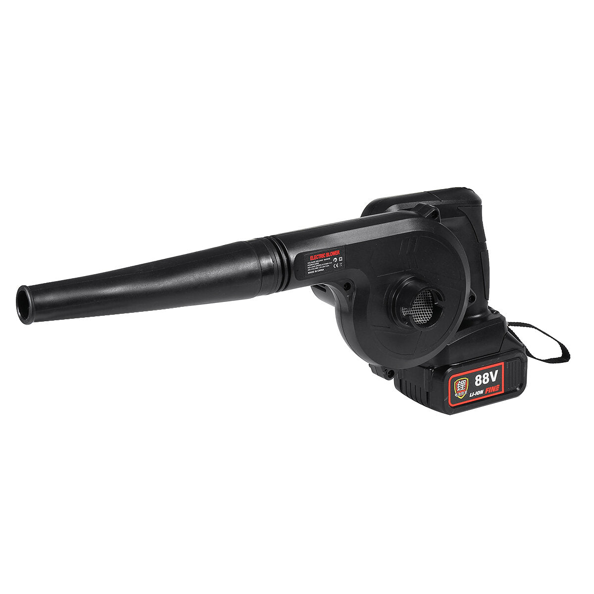 2 in 1 draadloze oplaadbare elektrische luchtblazer & stofzuiger stofzuiger 7 snelheden w/geen/1/2 batterij voor thuis auto computer