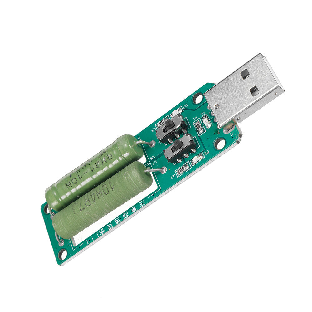 usb elektronische verouderingsweerstand lader 3a/2a/1a ontlading oplaadbank mobiele power test met verstelbare schakelaar