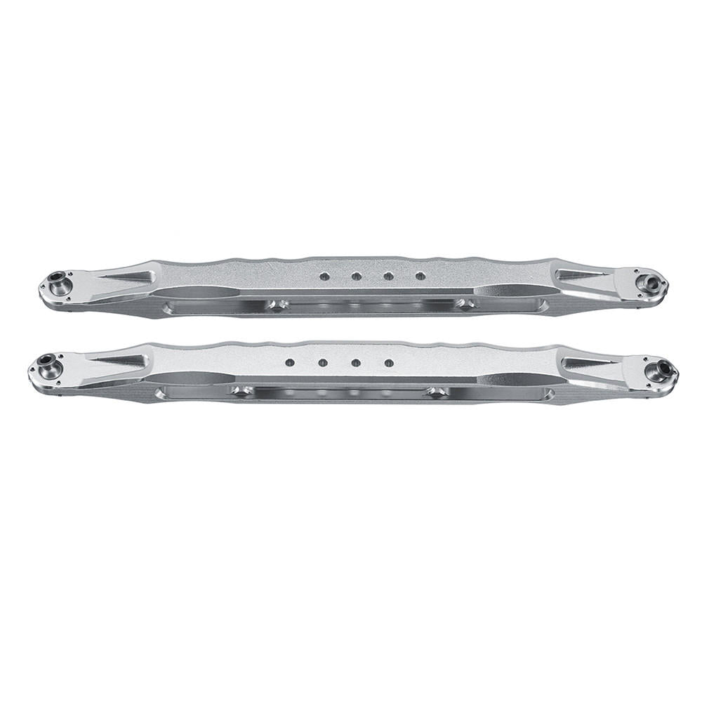 2 stuks cnc aluminium achter trailing arms rods linkage set voor traxxas unlimited desert racer